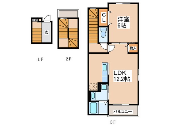 ラ　ブリーゼの物件間取画像